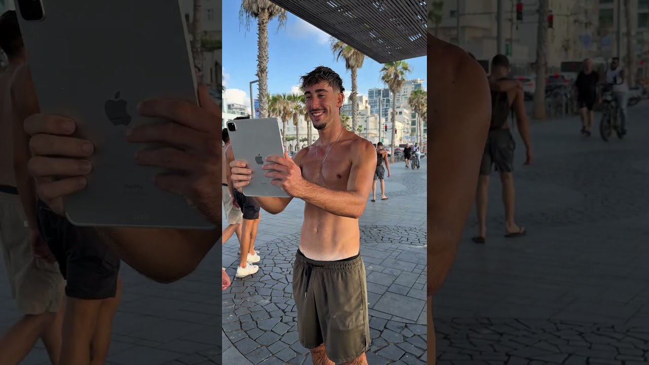 AI photo booth app for iPad real social experiment video thumbnail